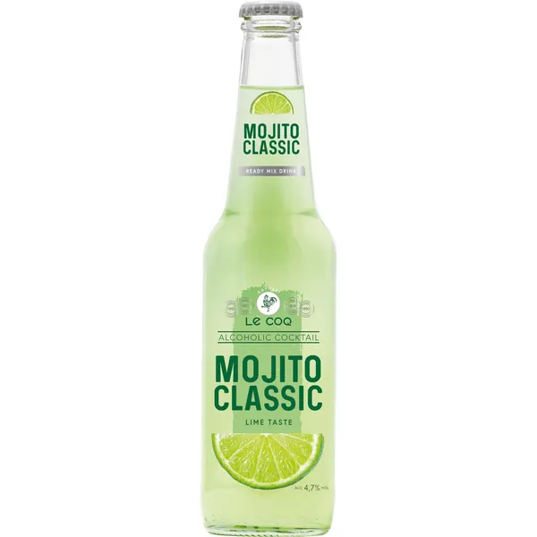 Alkoholiskais kokteilis Mojito 4,7% 0,33l