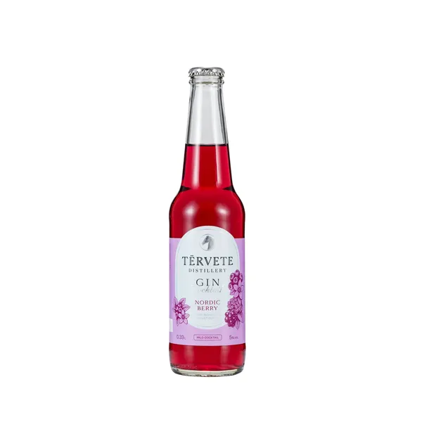 Alkoholiskais kokteilis Tērvete Gin & Nordic berry 5% 0,33l