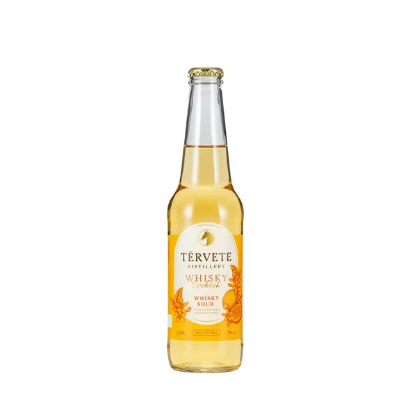 Alkoholiskais kokteilis Tērvete Whisky Sour 5% 0,33l