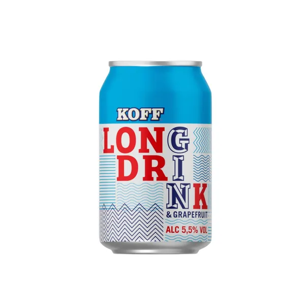 Alkoholisks dzēriens Koff Grapefruit 5,5% 0,33l
