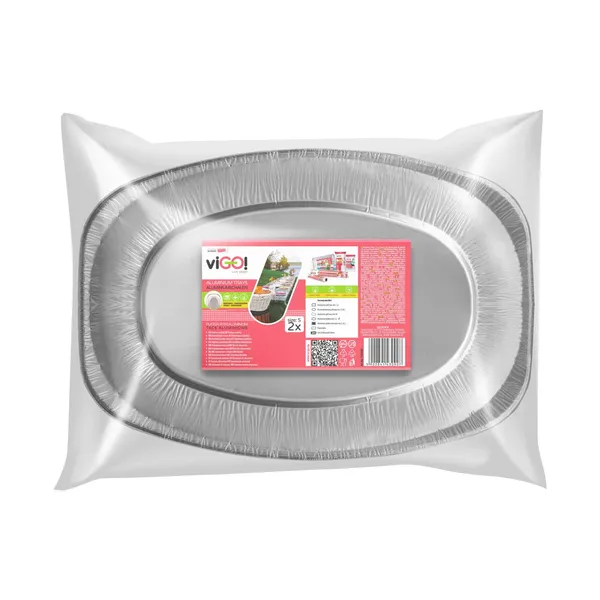 Alumīnija paplātes Vigo 24x35cm 2gab