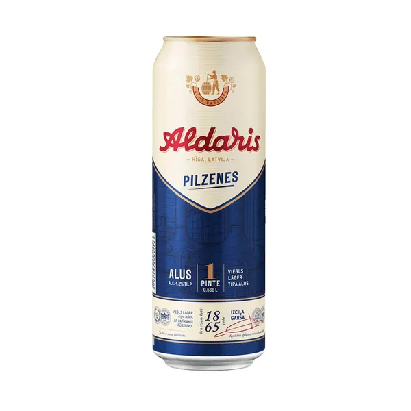 Alus Aldaris Pilzenes 4,2% 0,568l