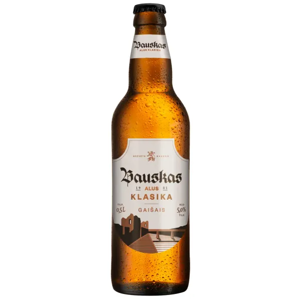 Alus Bauskas klasika 5% 0,5l