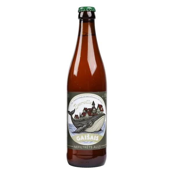 Alus Beerville gaišais 5,1% 0,5l