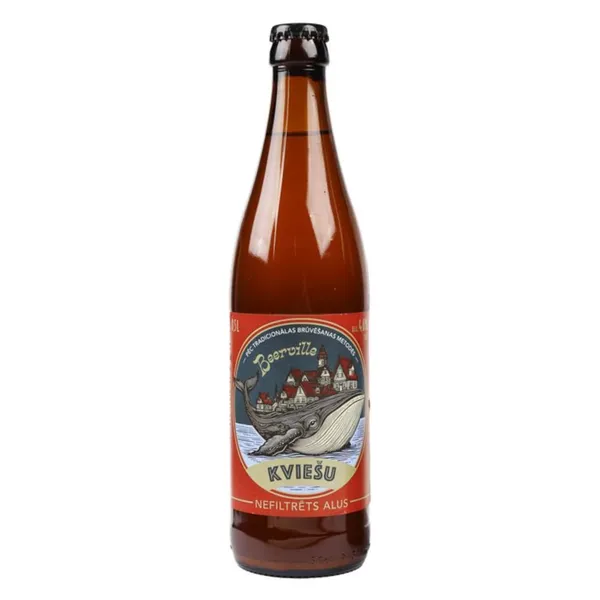Alus Beerville kviešu 4,6% 0,5l