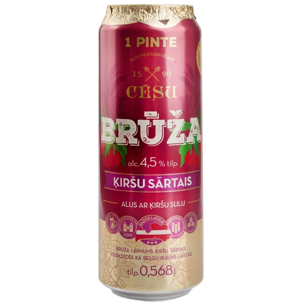 Alus Brūža ķiršu sārtais 4,5% 0,568l