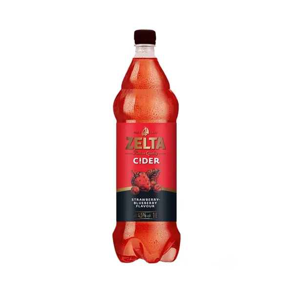 Alus dzēriens Zelta C!der Strawb.-Blueb. 4,5% 1l