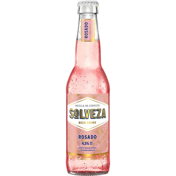 Alus dzēriens SOLVEZA Rosado 4,5% 0,33L D