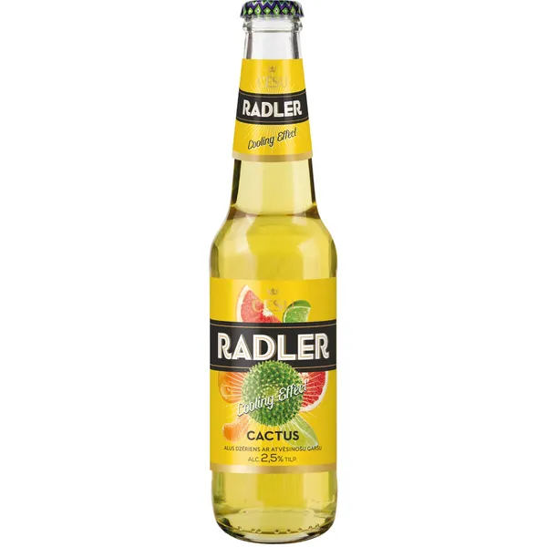 Alus kokteilis Cēsu Radler Cactus 2,5% 0,33l
