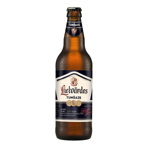 Alus Lielvārdes tumšais 5% 0,5l