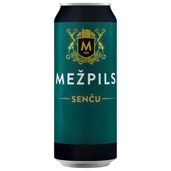Alus Mežpils Senču skārdenē 4,2% 0,5l