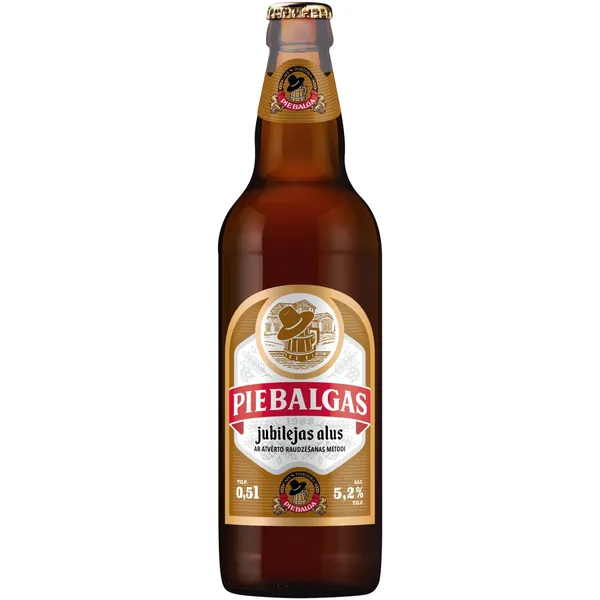 Alus Piebalgas jubilejas gaišais 5,2% 0,5l