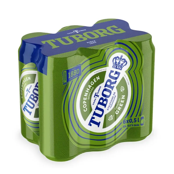 Alus Tuborg 4,6% 6x0,5l