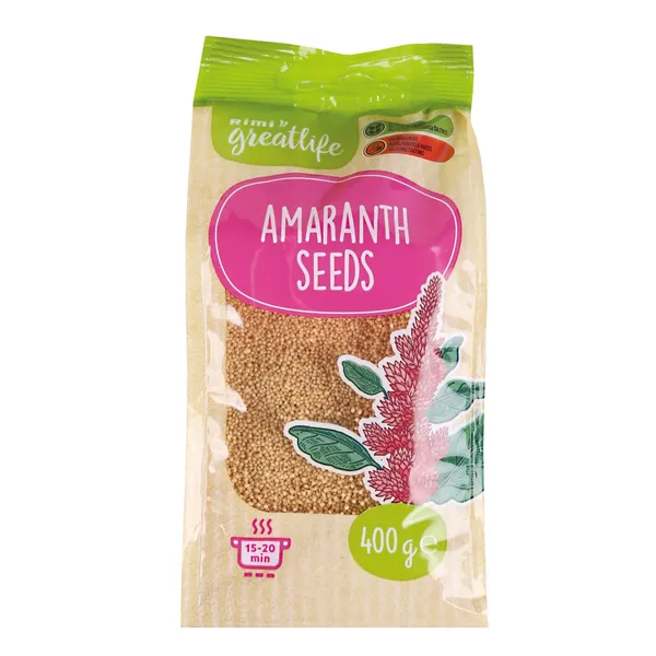 Amaranta sēklas Rimi GreatLife 400g