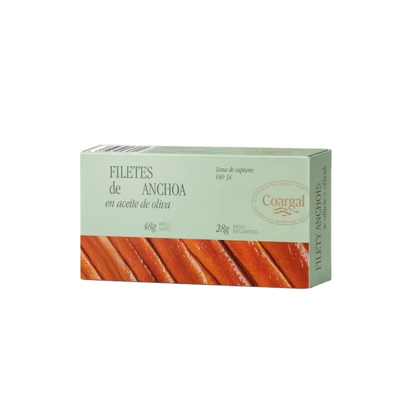 Anšovu filejas Coargal olīveļļā 75g