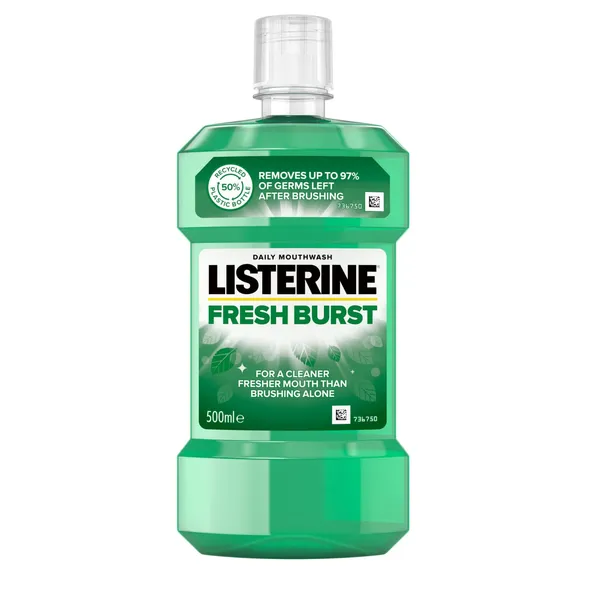 Antibakteriāls mutes skalojamais līdzeklis Listerine 500ml
