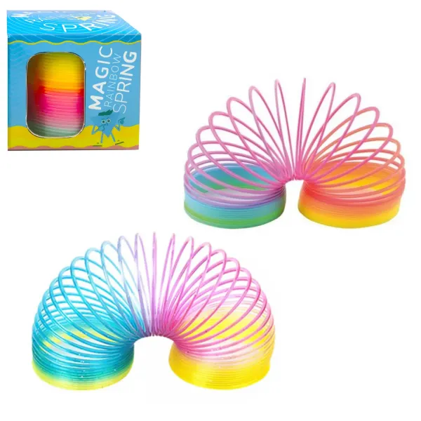 Antistresa spirale 7,5cm Krass krāsa un dizains var atšķirties