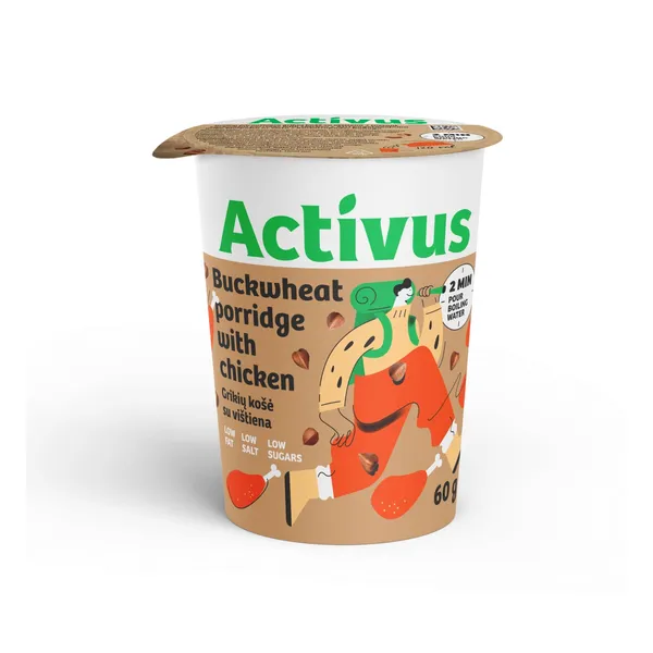 Griķi ACTIVUS ar vistu 60g