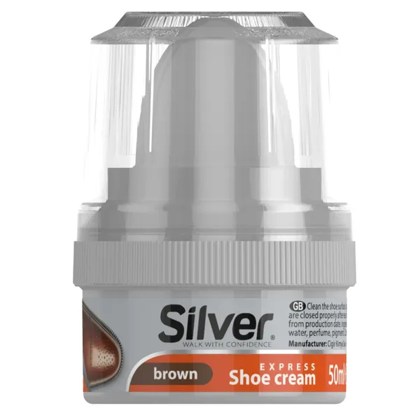 Apavu krēms brūns Silver, 50 ml