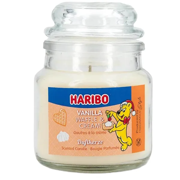 Aromātiskā svece Haribo Vaniļas vafeļu k