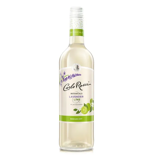 Aromatizēts vīna dzēriens Carlo Rossi Botanicals Lavender&Lime 10% 0,75l
