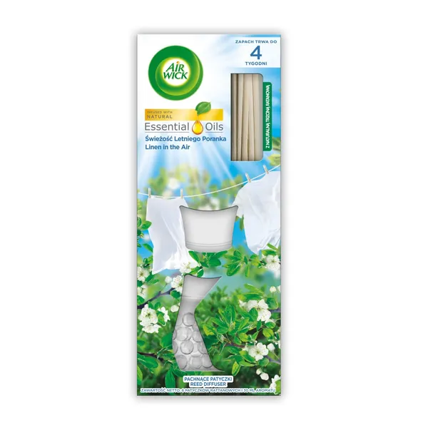 Aromāta kociņi Air Wick Linen in the Air 30ml