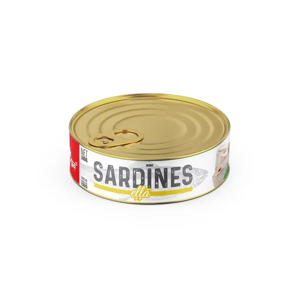 Atlantijas sardīnes eļļā 240g (132g), Banga