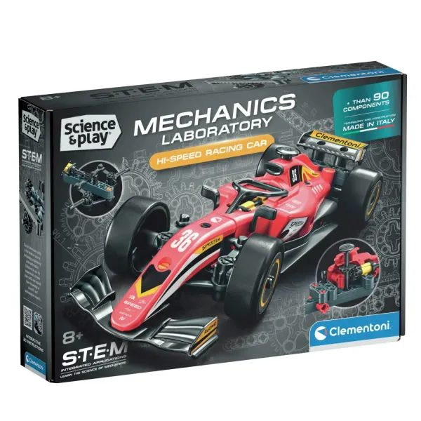 Ātrgaitas sacīkšu automašīna Clementoni Mechanics Laboratory AW26