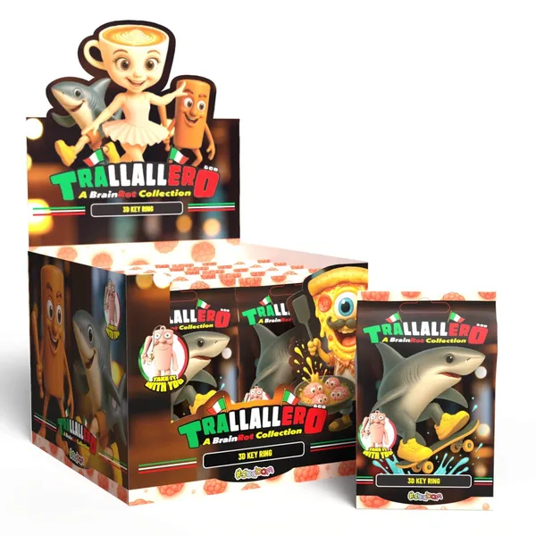 Atslēgu piekariņš Brainrot CDU 1523SB krāsa un dizains var atšķirties