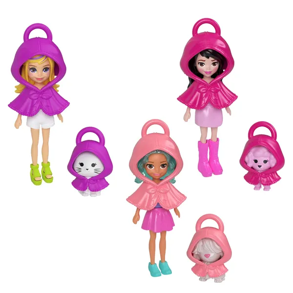 Atslēgu piekariņš Polly Pocket, krāsa un dizains var atšķirties SS26