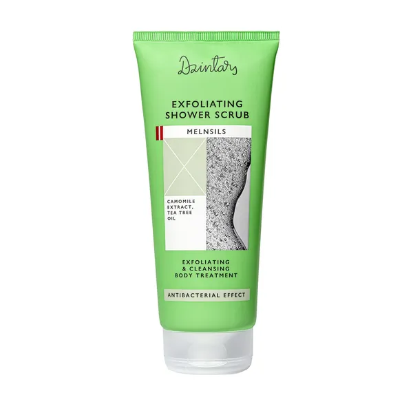 Attīrošs dušas skrubis Dzintars Melnsils 200ml