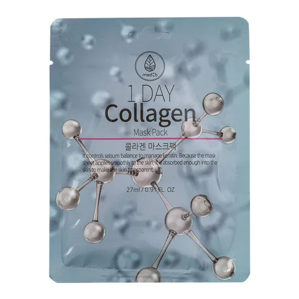 Auduma maska MEDB ar kolagēnu 27g