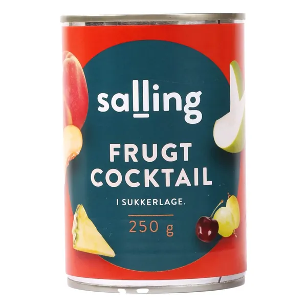 Augļi Salling cukura sīrupā 410g/230g