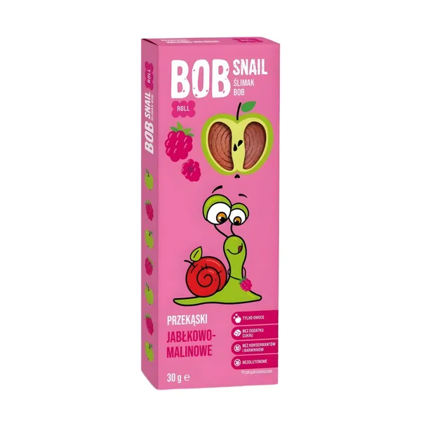Augļu rullīši ābolu-aveņu 30g, Bob Snail