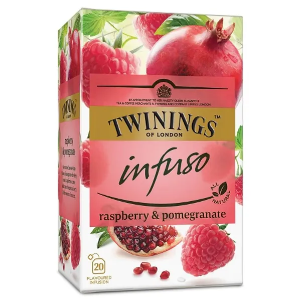 Augļu tēja Twinings ar aveņu un granātābolu garšu 40g