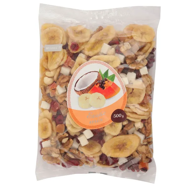 Augļu un riekstu maisījums Exotic Rimi 500g