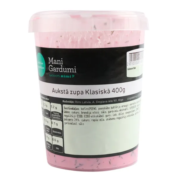 Aukstā zupa Klasiskā 400g
