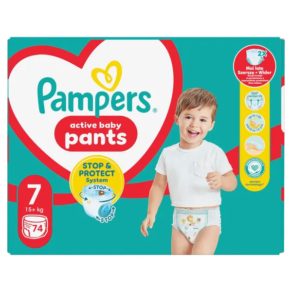 Autiņbiksītes Pampers Pants Mega Pack S7 74gab.