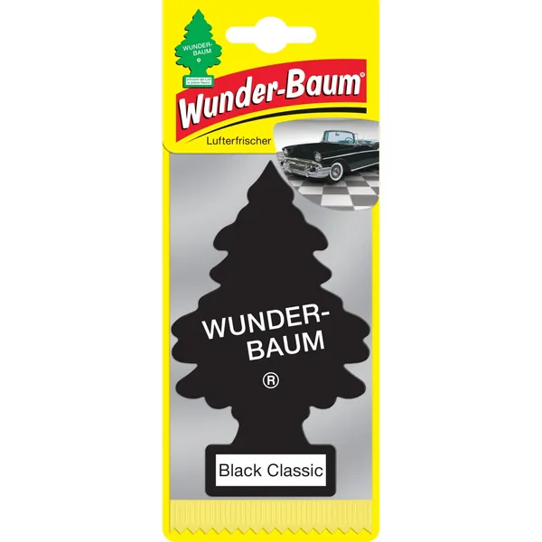 Auto gaisa atsvaidzinātājs Wunderbaum Black classic
