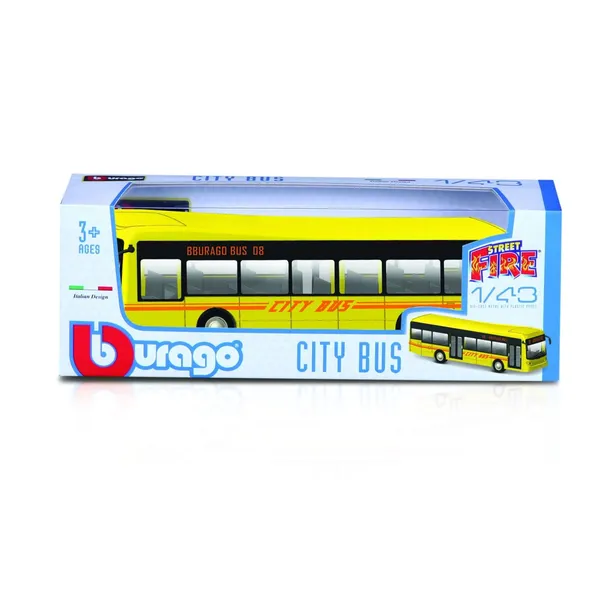Autobuss Bburago City Bus 19 cm 18-32102