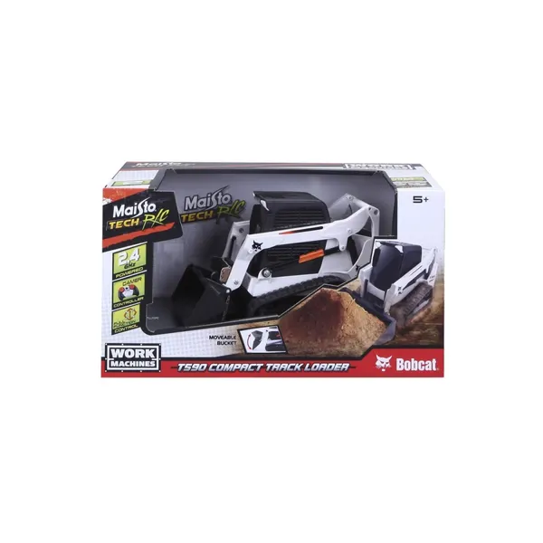 Rotaļlieta Maisto tech automašīnas modelis Bobcat T590 Compact Track Loader, 82183