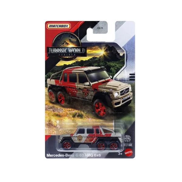 Automašīna Matchbox Jurassic World, krāsa un dizains var atšķirties, AW25