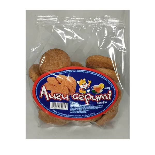 Cepumi Auzu pie tējas 300g