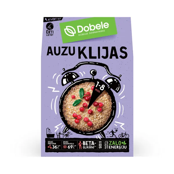 Auzu klijas DOBELE 500g	