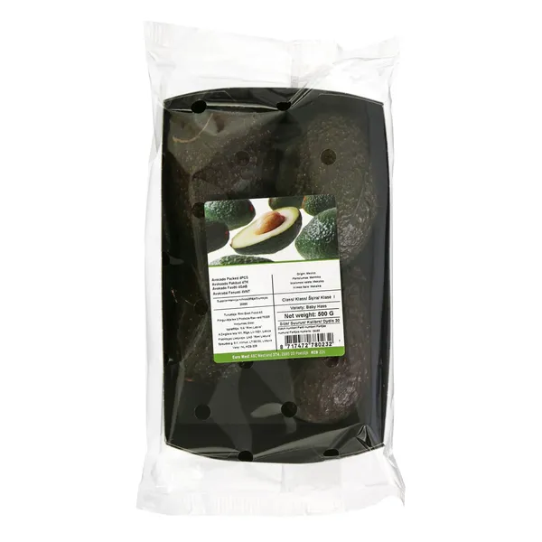 Avokado nogatavināti fasēti, 2 gab