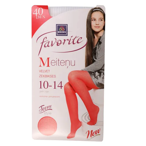 Bērnu zeķbikses Favorite 40 den 51126 colored 10-14