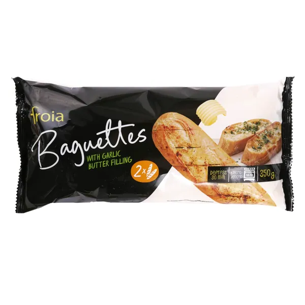 Bagete Froia ar ķiploku sviesta pildījumu 350g
