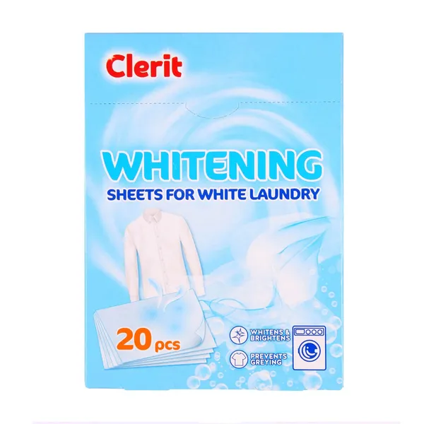 Balinošās salvetes baltai veļai Clerit 20gab.