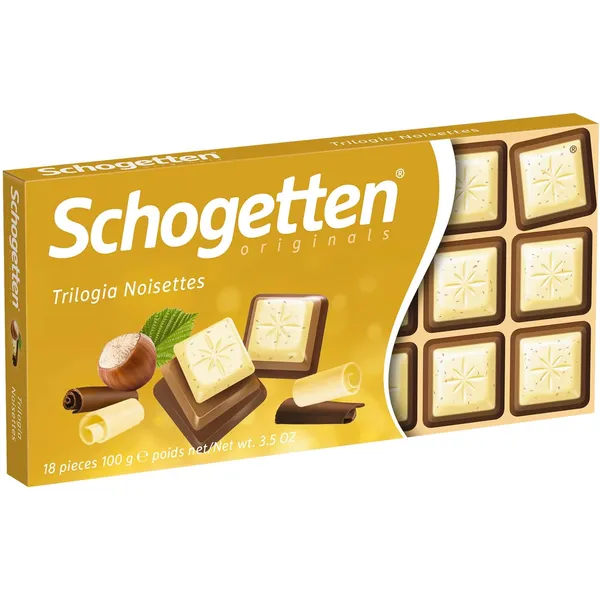 Šokolāde Schogetten trilogia 100g