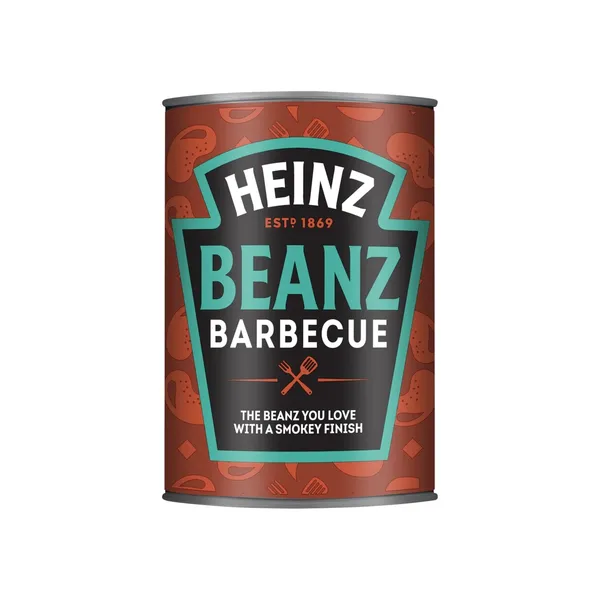 Baltās pupiņas Heinz barbekjū mērcē 390g